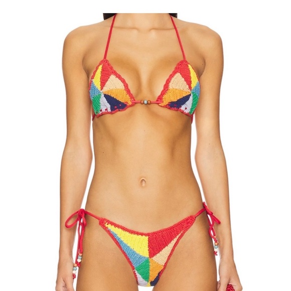 It’s Now Cool Nirvana Crochet Bikini Set - Picture 2 of 2